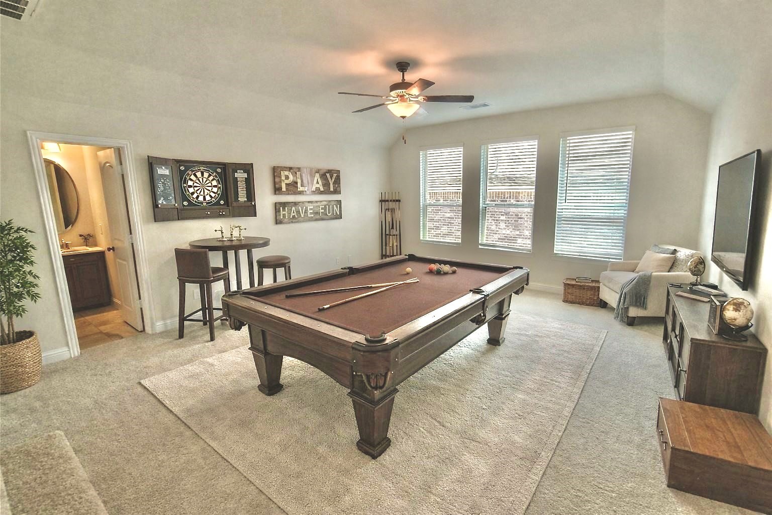 23509 Red Juniper Lane New Caney, TX 77357 - Photo 41 of 48 Upstairs Gameroom Staged