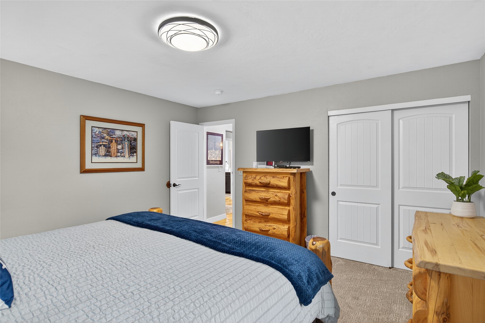 325 Four Oclock Road, Unit A301 Breckenridge, CO 80424 - Photo 26 of 41 Carpeted Master bedroom with a closet