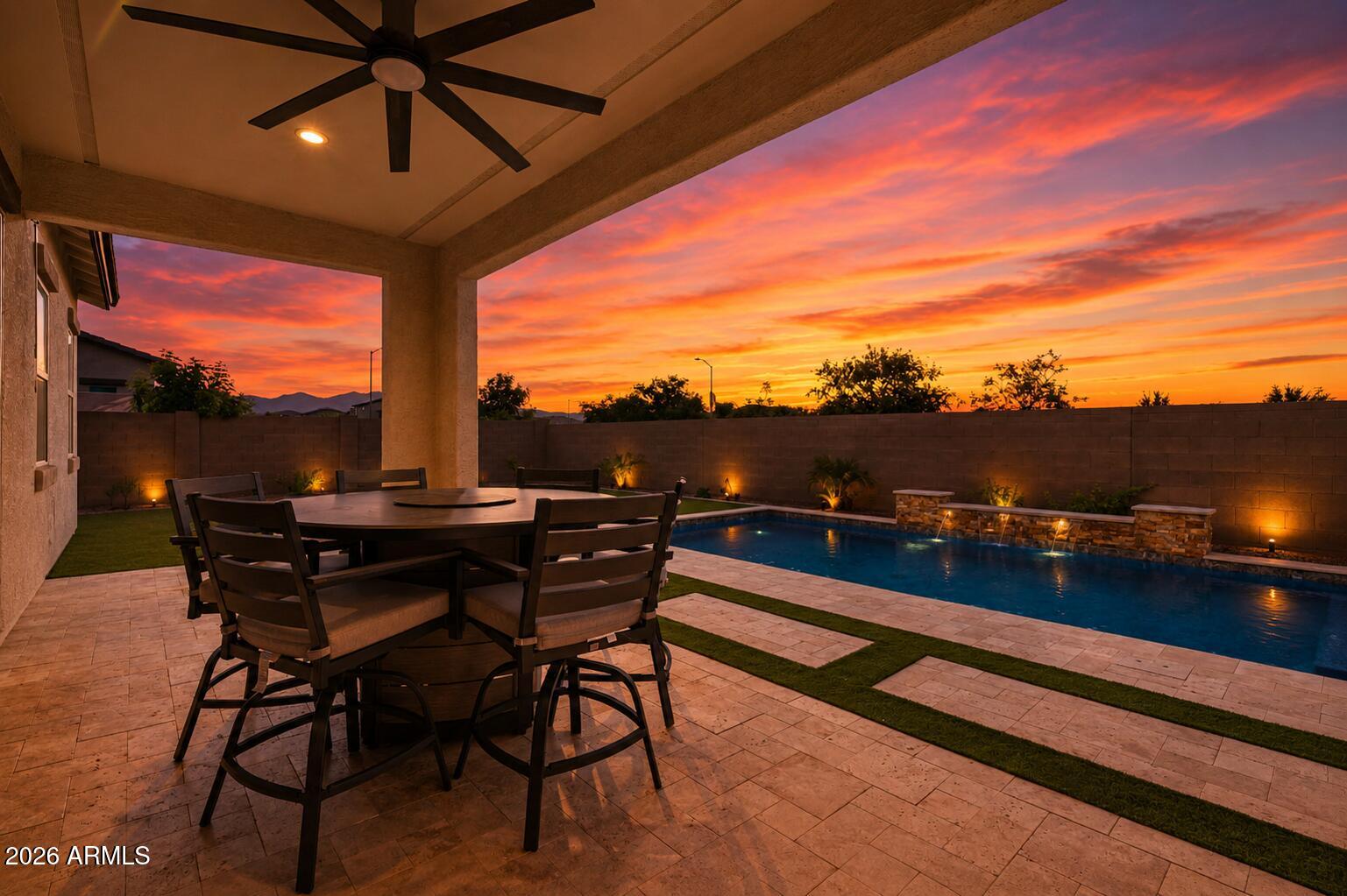 17164 West Royal Palm Road Waddell, AZ 85355 - Photo 34 of 44 backpatio2