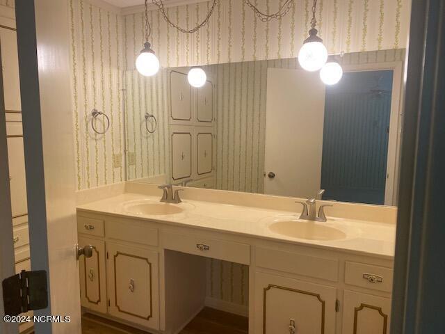 294 Pasture Branch Road Rose Hill, NC 28458 - Photo 17 of 23 master bath vanity