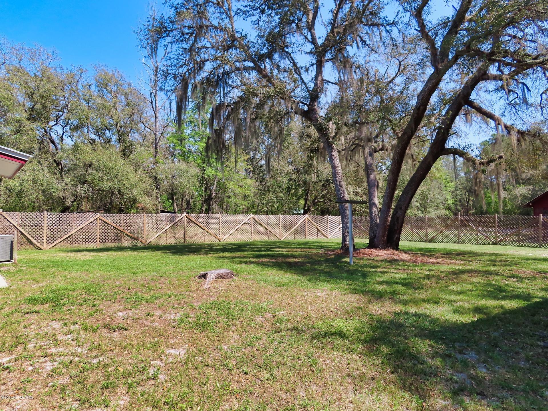 128 Hoover Road Palatka, FL 32177 - Photo 36 of 55 Very large, fully-fenced backyard...