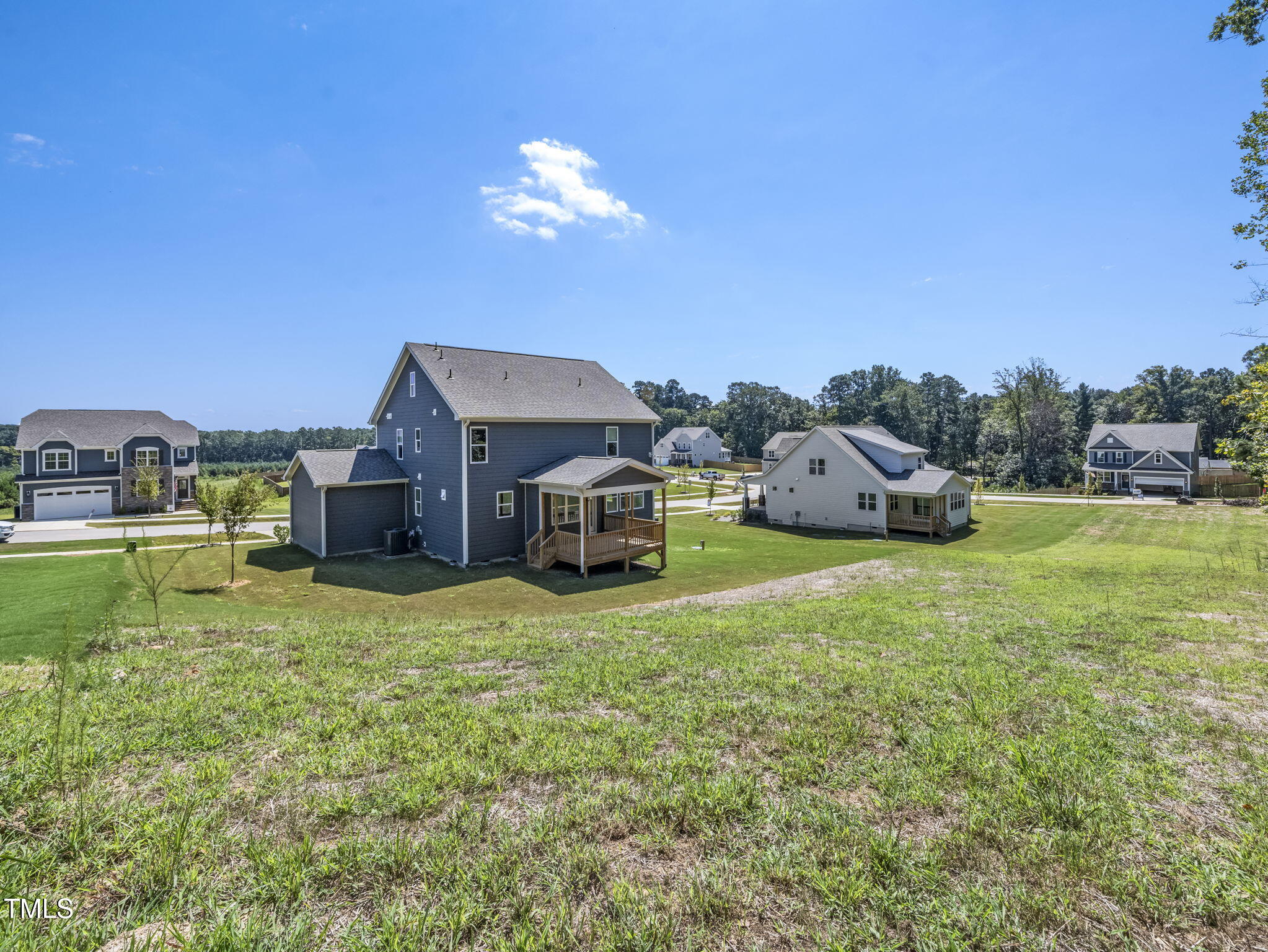 1112 Prominence Drive Durham, NC 27712 - Photo 37 of 40 a house view with a garden space