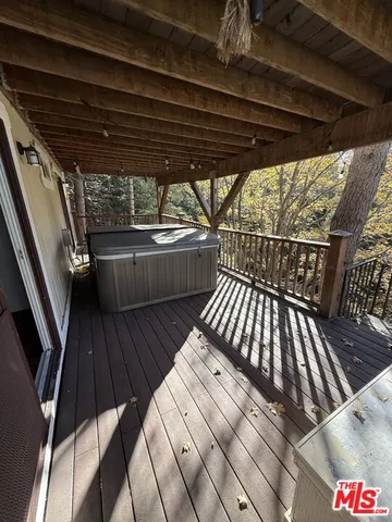 a view of outdoor space with deck