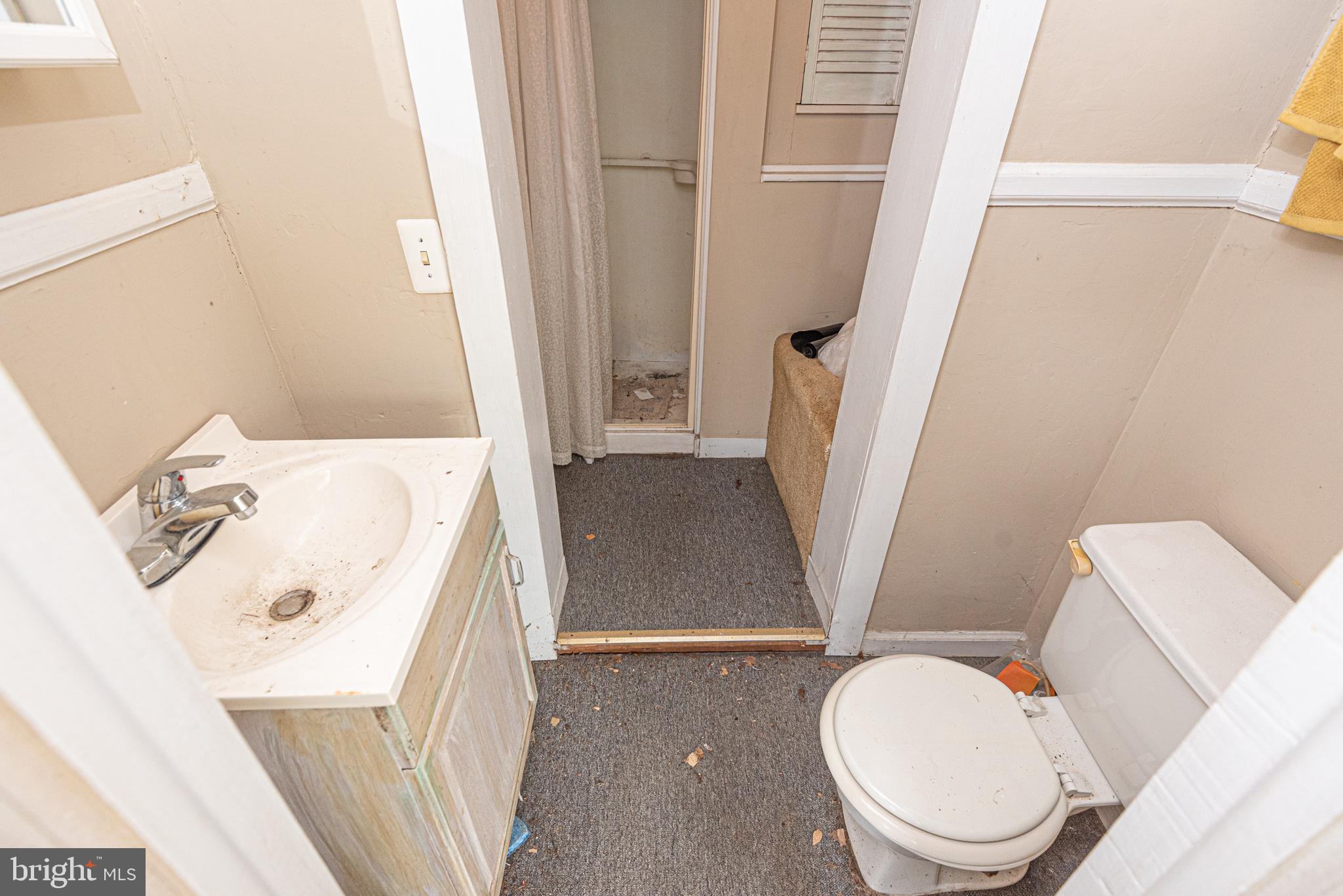 8318 Langmaid Road Newark, MD 21841 - Photo 99 of 122 a bathroom with a sink a toilet and tub