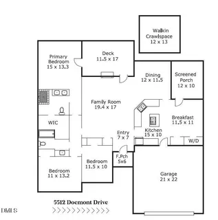$475,000 | 5512 Doemont Drive, Apex, NC 27539