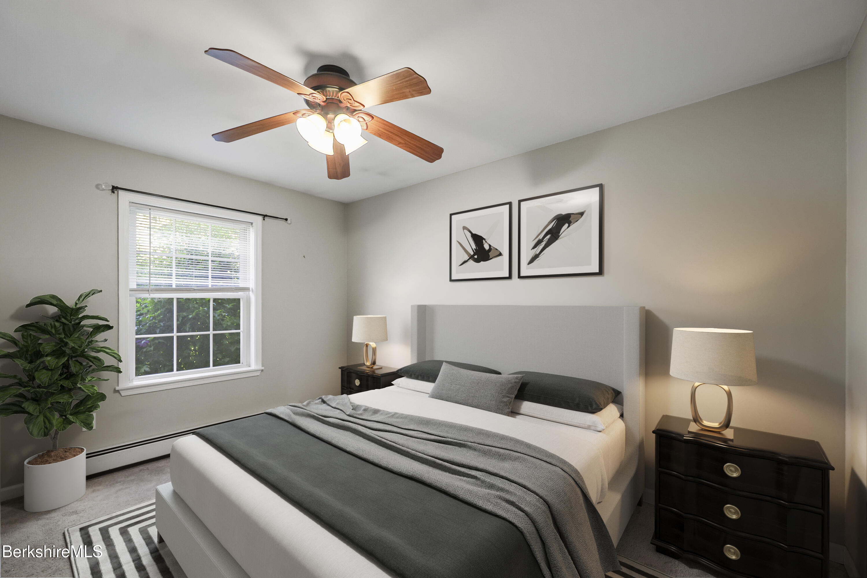 29 Balance Rock Road Lanesborough, MA 01237 - Photo 17 of 38 a bedroom with a large bed and a window