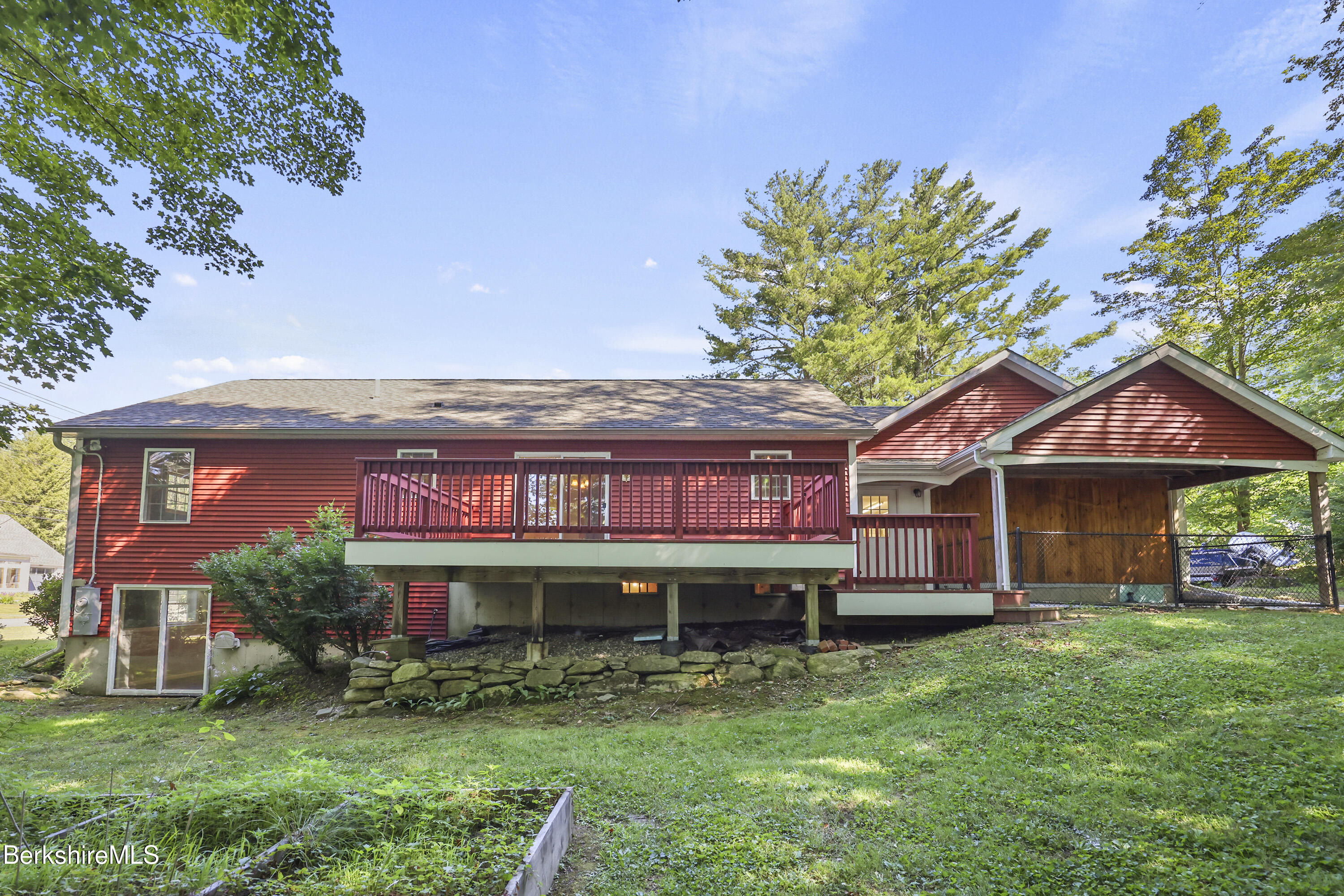 29 Balance Rock Road Lanesborough, MA 01237 - Photo 31 of 38 a view of a house with a garden