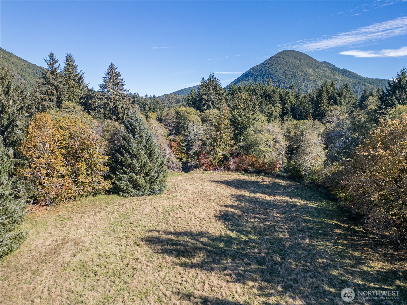 2095 Bear Creek Road Port Angeles, WA 98363 - Photo 35 of 39 a view of a road with mountains in the background