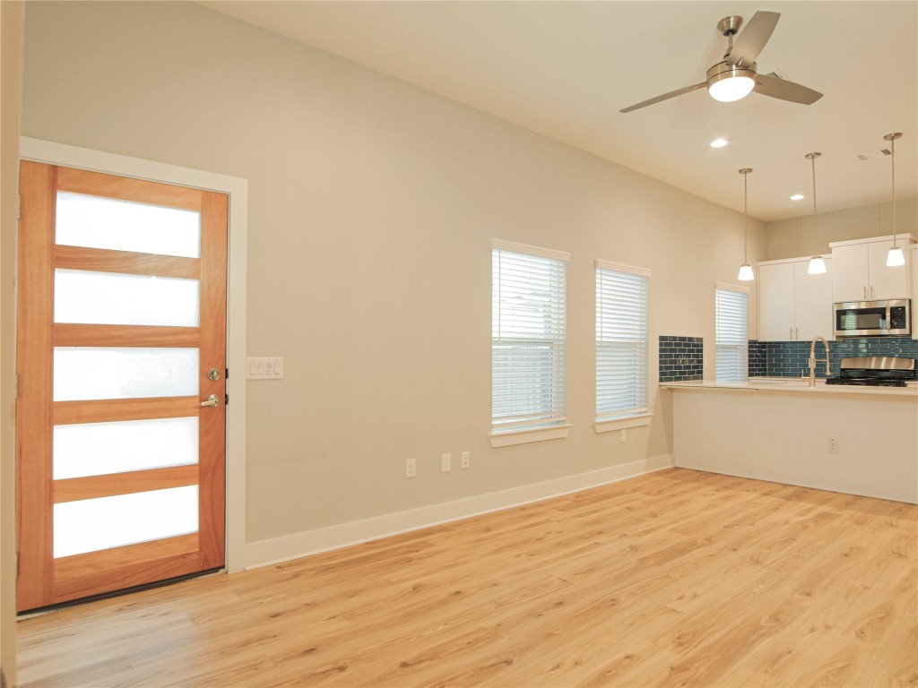 6014 Fairway Street, Unit 2 Austin, TX 78741 - Photo 5 of 24 a view of an empty room with a window
