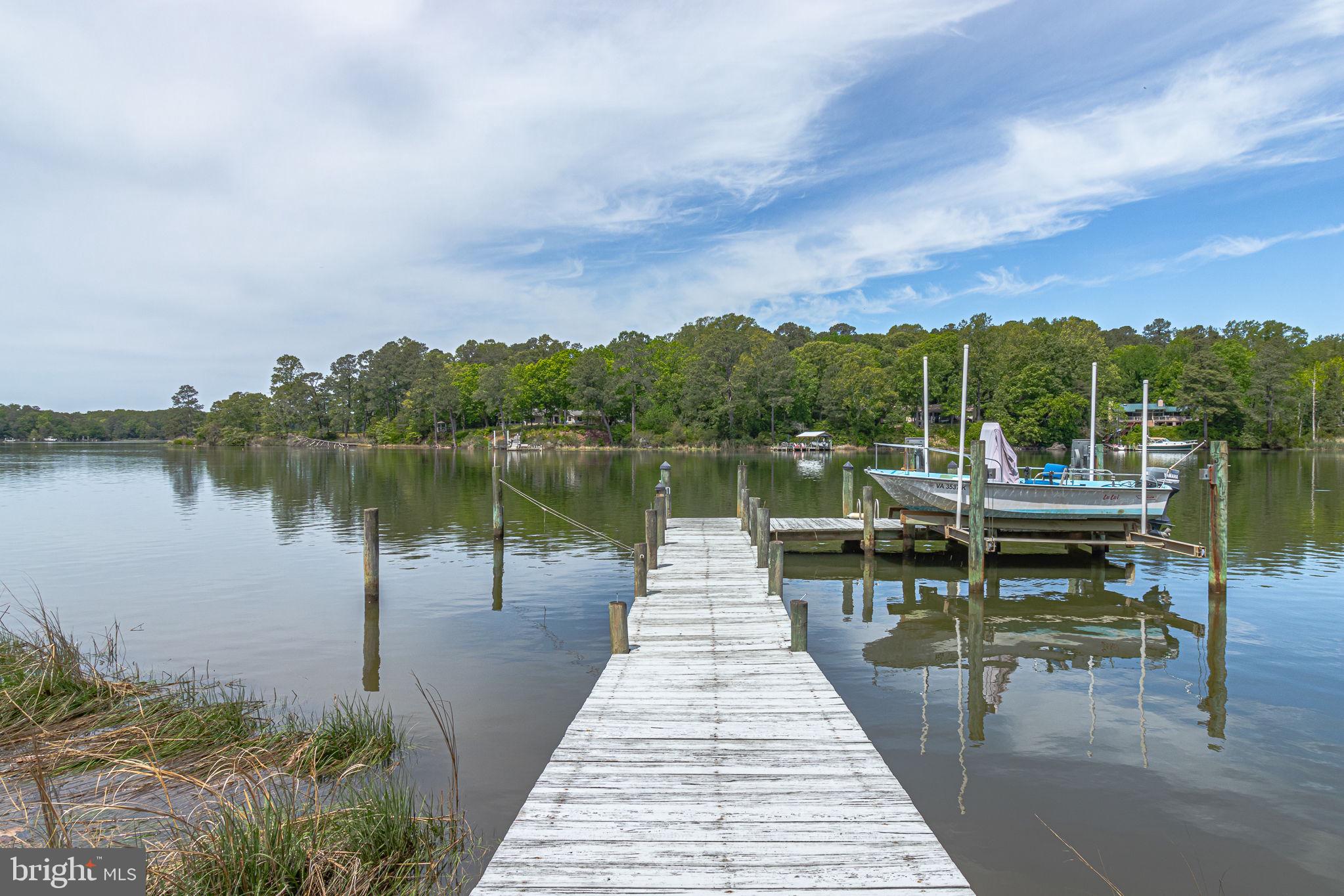 1280 Kelley Neck Road Lancaster, VA 22503 - Photo 7 of 51 a lake view with a lake view