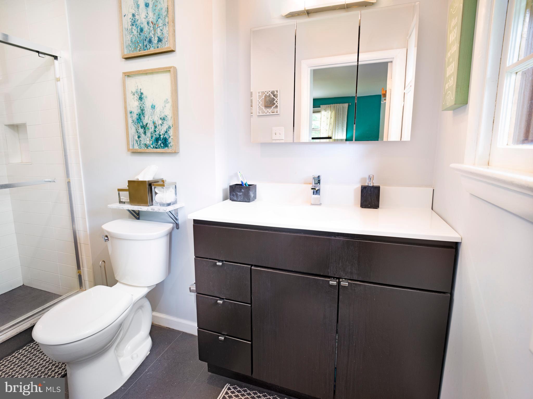 123 Old Forest Road Wynnewood, PA 19096 - Photo 14 of 29 a bathroom with a sink and a toilet
