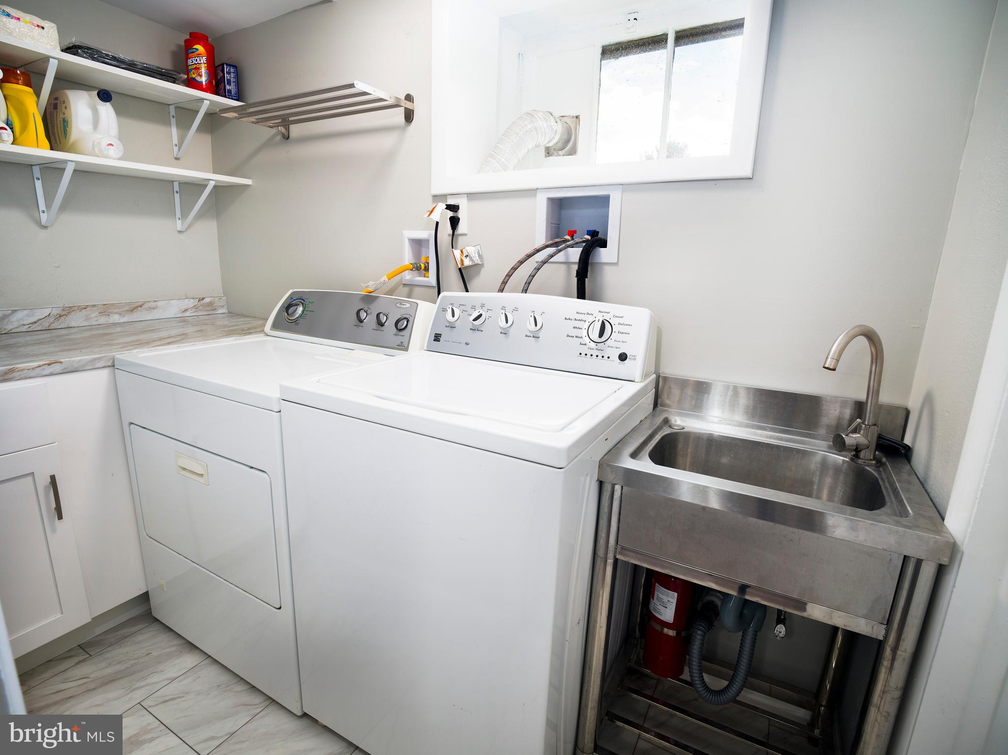 123 Old Forest Road Wynnewood, PA 19096 - Photo 24 of 29 a utility room with dryer and washer