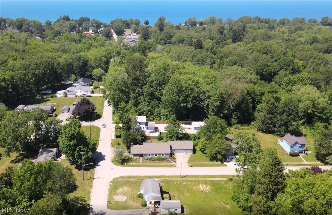 614 Whitney Road Conneaut, OH 44030 - Photo 31 of 34 Aerial view with Lake Erie
