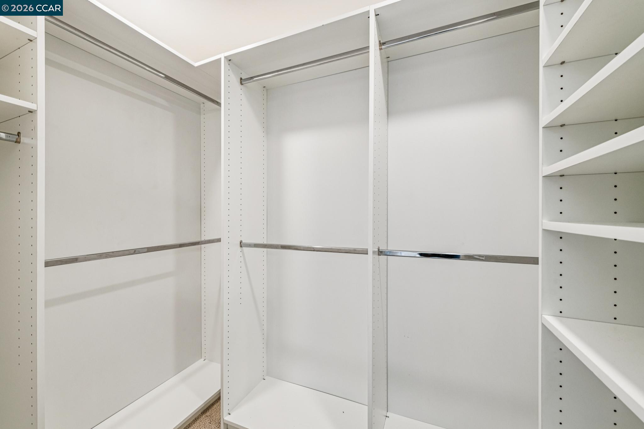 2941 Roundhill Road Alamo, CA 94507 - Photo 59 of 83 a view of an empty walk in closet