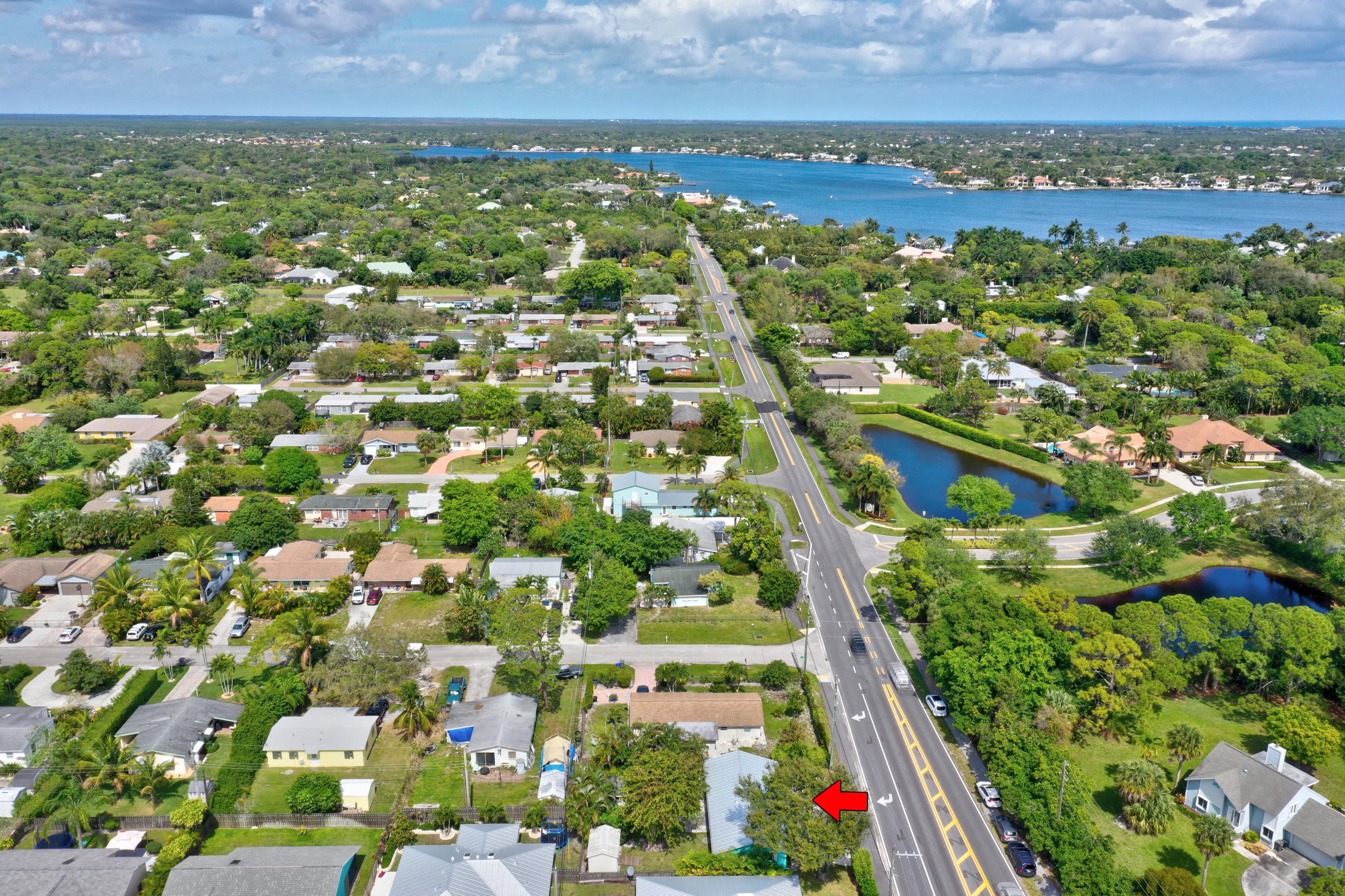 18525 Loxahatchee River Road Jupiter, FL 33458 - Photo 23 of 23 Backyard Aerial
