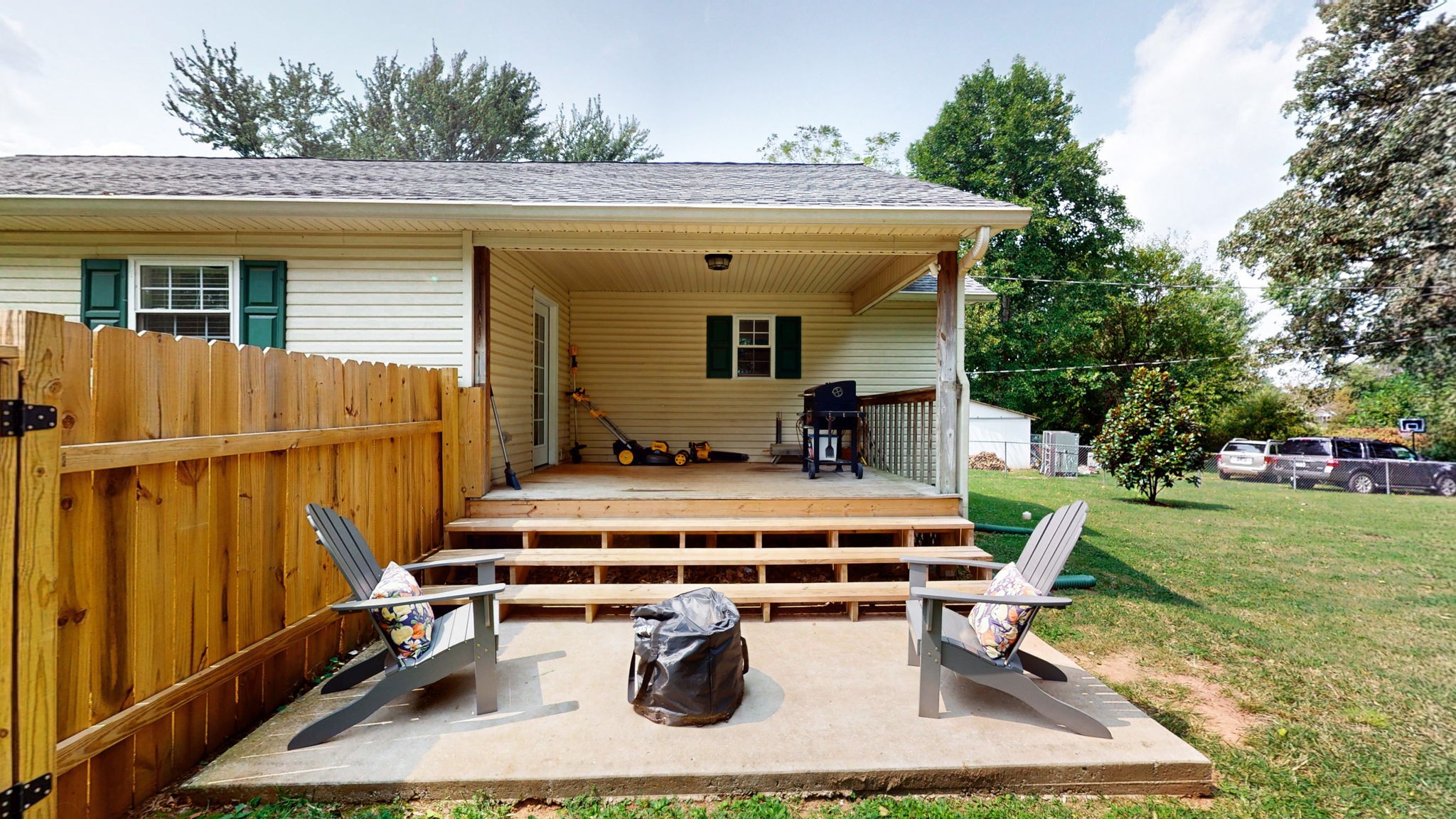 904 West Market Street Decherd, TN 37324 - Photo 17 of 26 a view of backyard with outdoor seating