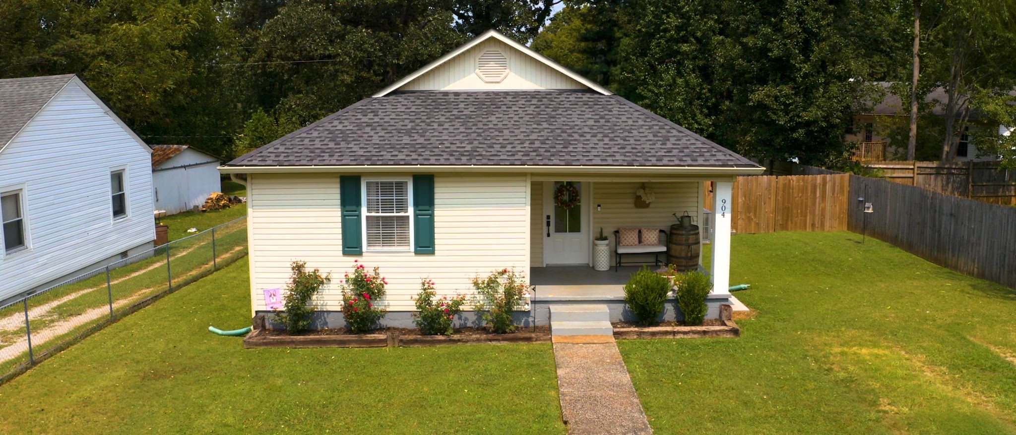 904 West Market Street Decherd, TN 37324 - Photo 23 of 26 a front view of a house with yard