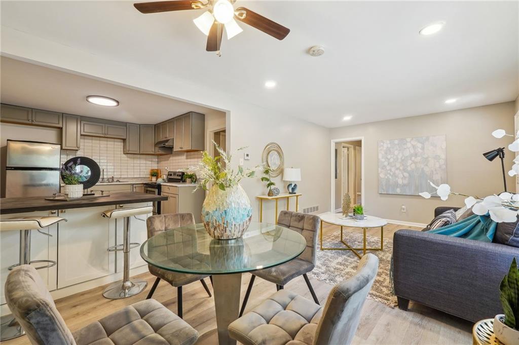 2287 Mulberry Street Atlanta, GA 30344 - Photo 4 of 18 a view of kitchen with breakfast area
