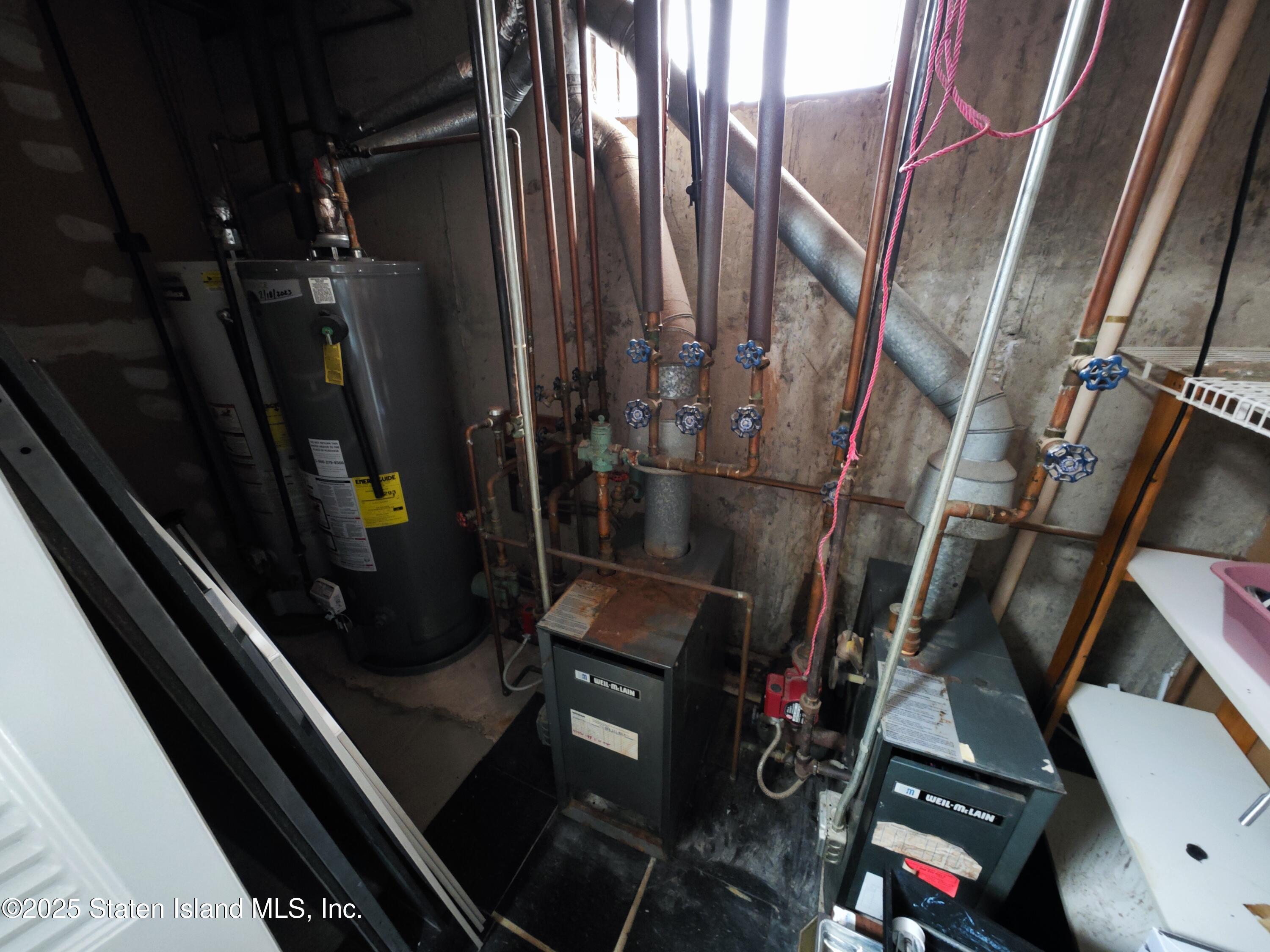 517 Rathbun Avenue Staten Island, NY 10312 - Photo 19 of 28 a close view of water heater room