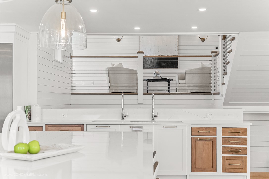 166 Ruggles Avenue Newport, RI 02840 - Photo 12 of 50 Looking up to open den from kitchen.