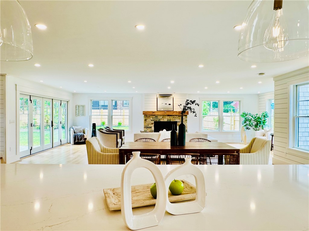 166 Ruggles Avenue Newport, RI 02840 - Photo 16 of 50 View from kitchen to private back garden.