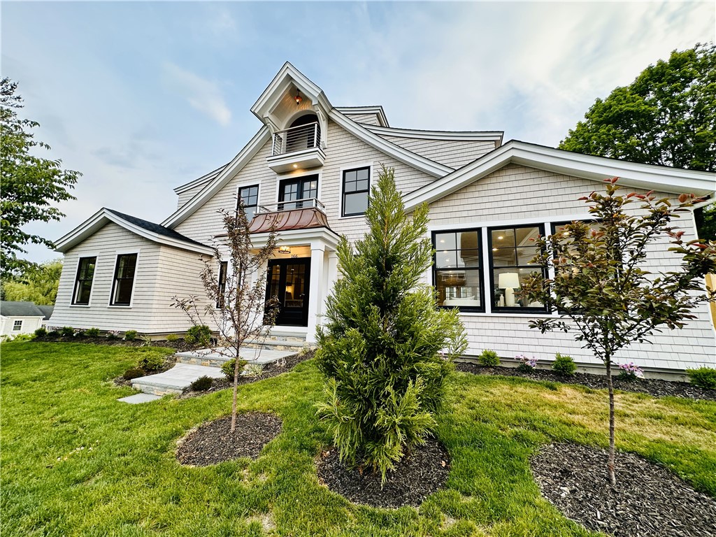 166 Ruggles Avenue Newport, RI 02840 - Photo 2 of 50 Stunning new construction with new landscaping and fencing with evergreen trees for added privacy.
