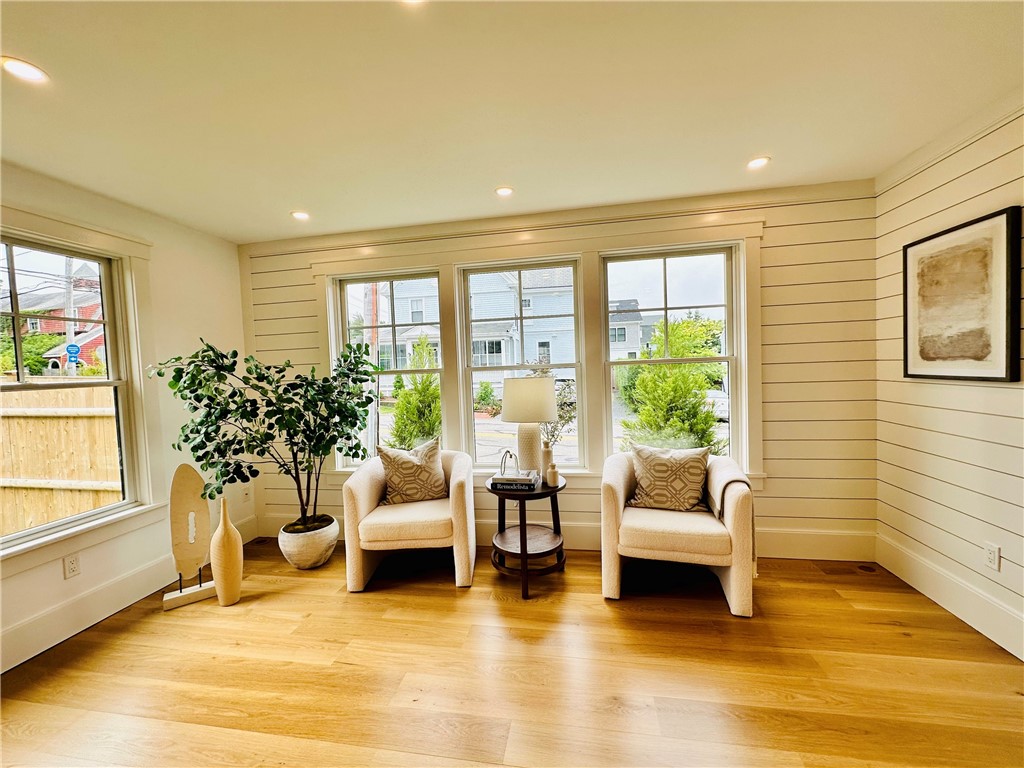 166 Ruggles Avenue Newport, RI 02840 - Photo 24 of 50 Living room with views of new trees for added privacy.