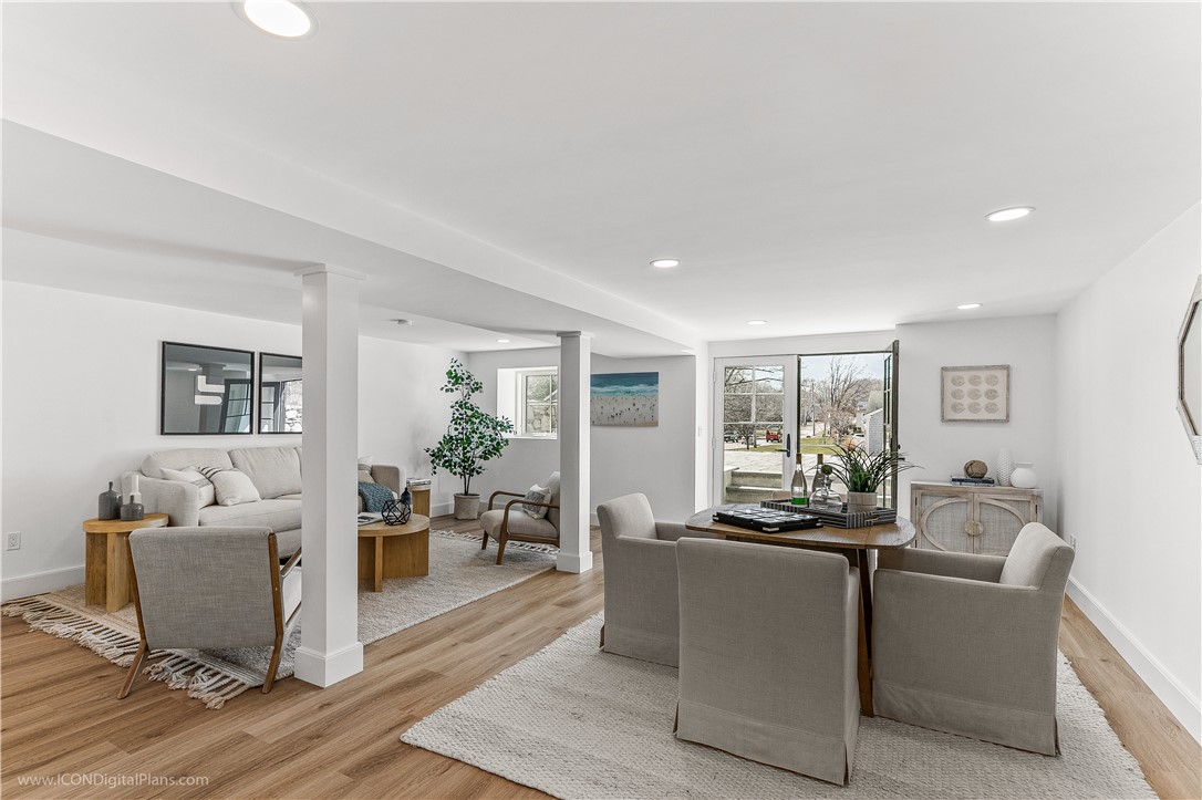 166 Ruggles Avenue Newport, RI 02840 - Photo 42 of 50 Lower level has French doors opening to large patio.