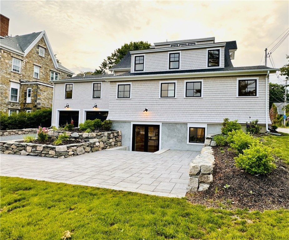 166 Ruggles Avenue Newport, RI 02840 - Photo 43 of 50 One of two generous patios located off the walk-out lower level.