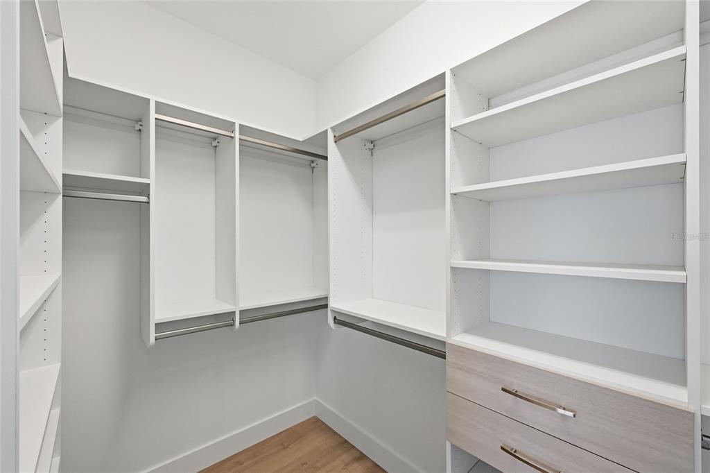 17029 Hampton Falls Terrace Lakewood Ranch, FL 34202 - Photo 27 of 56 a view of an empty walk in closet