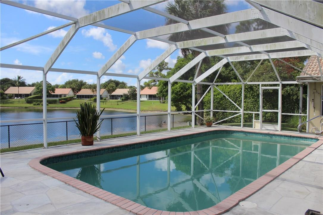1335 Sabal Lakes Road Delray Beach, FL 33445 - Photo 12 of 16 Pool patio