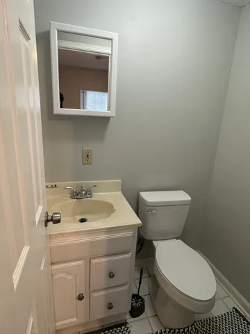 a bathroom with a sink and a toilet