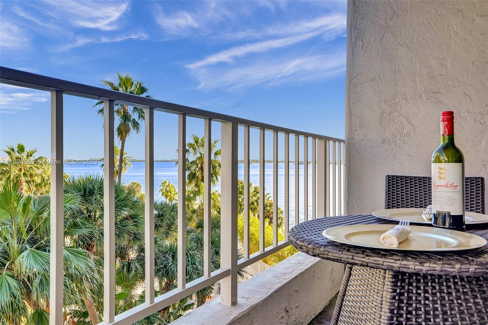 200 Southeast 15th Road, Unit 6I Miami, FL 33129 - Photo 12 of 50 a view of a balcony and workspace