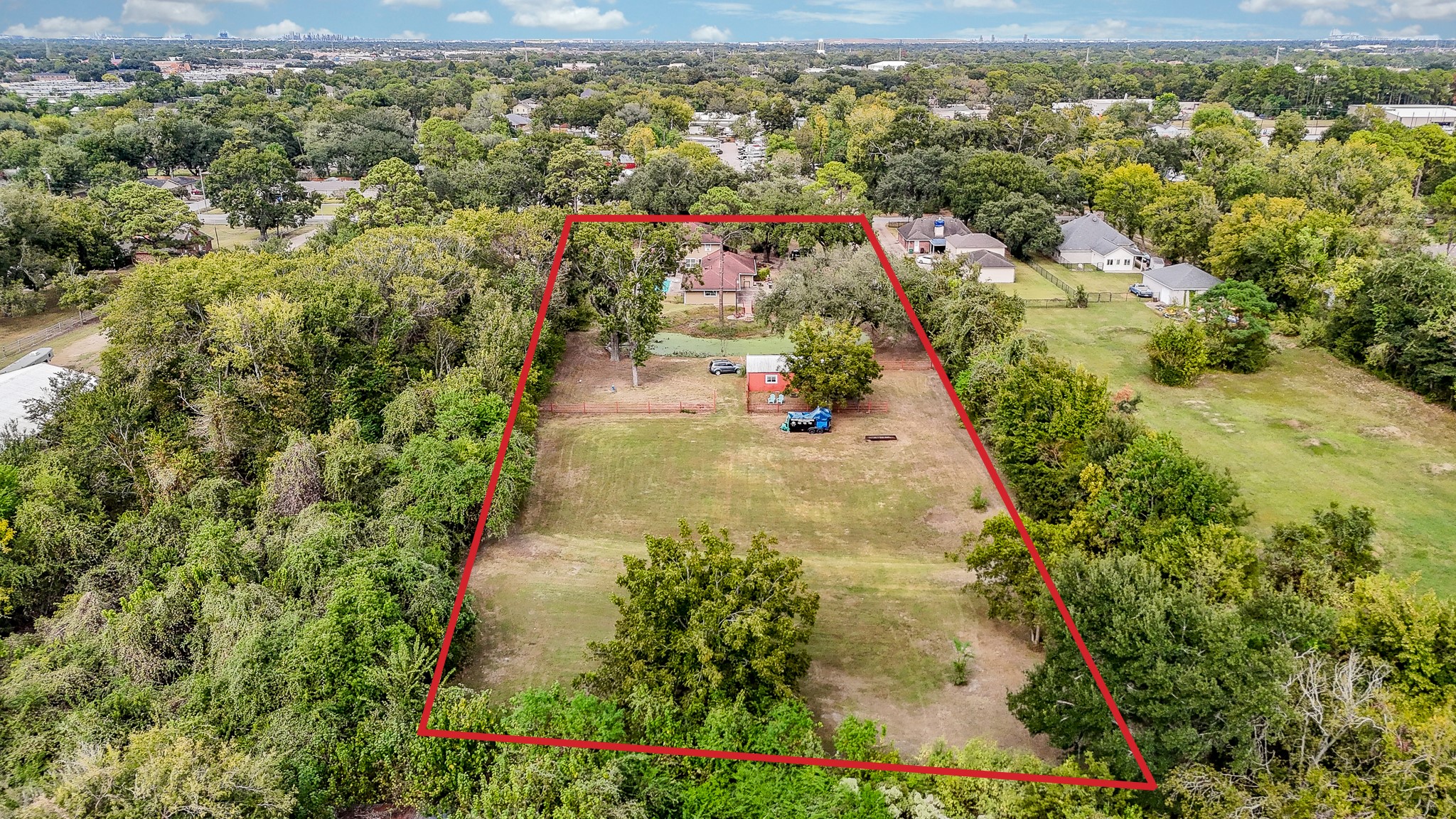 618 Keith Avenue Houston, TX 77504 - Photo 2 of 43 an aerial view of residential houses with outdoor space