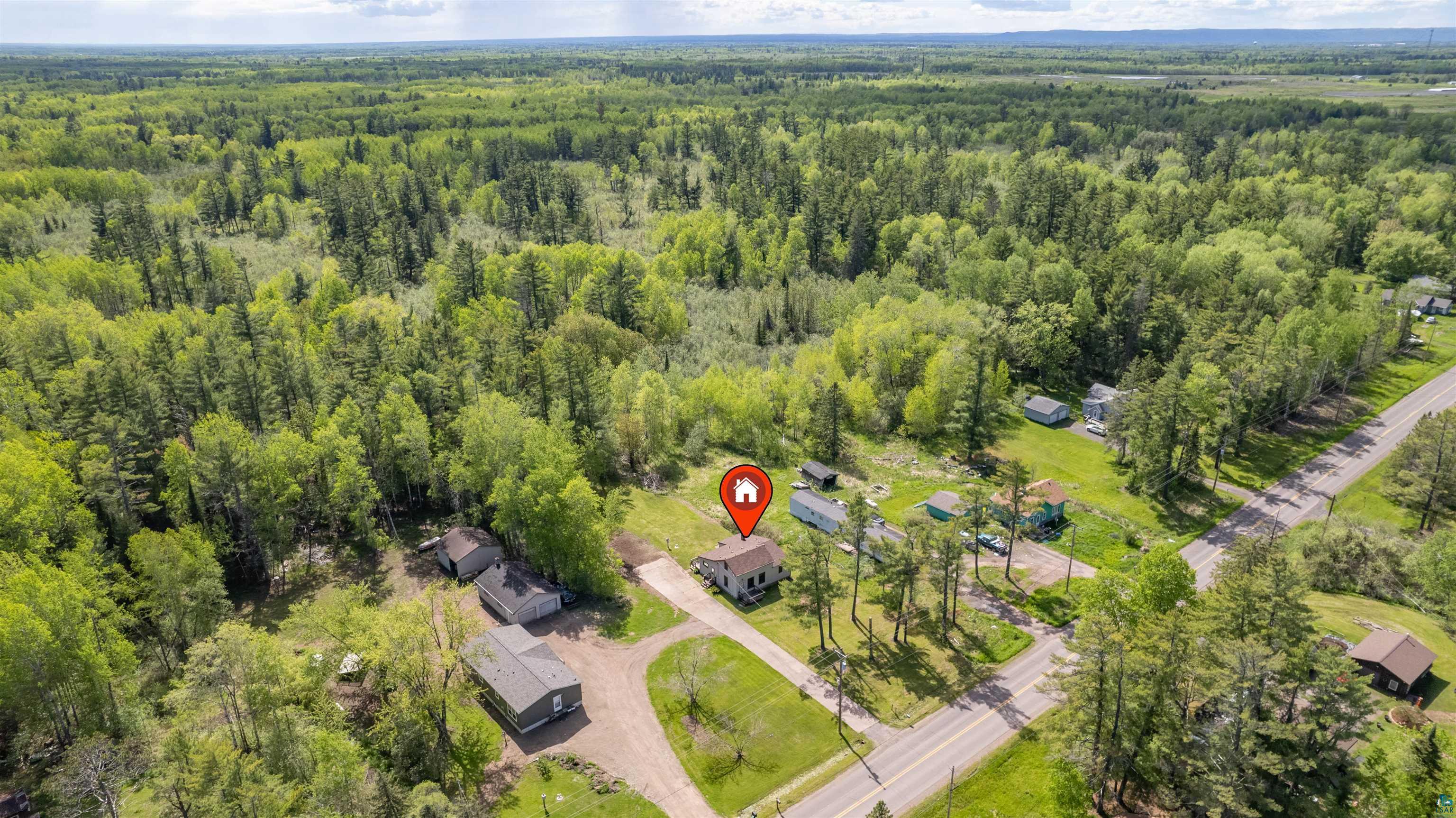 3469 County Road East South Range, WI 54874 - Photo 2 of 19 View of drone / aerial view