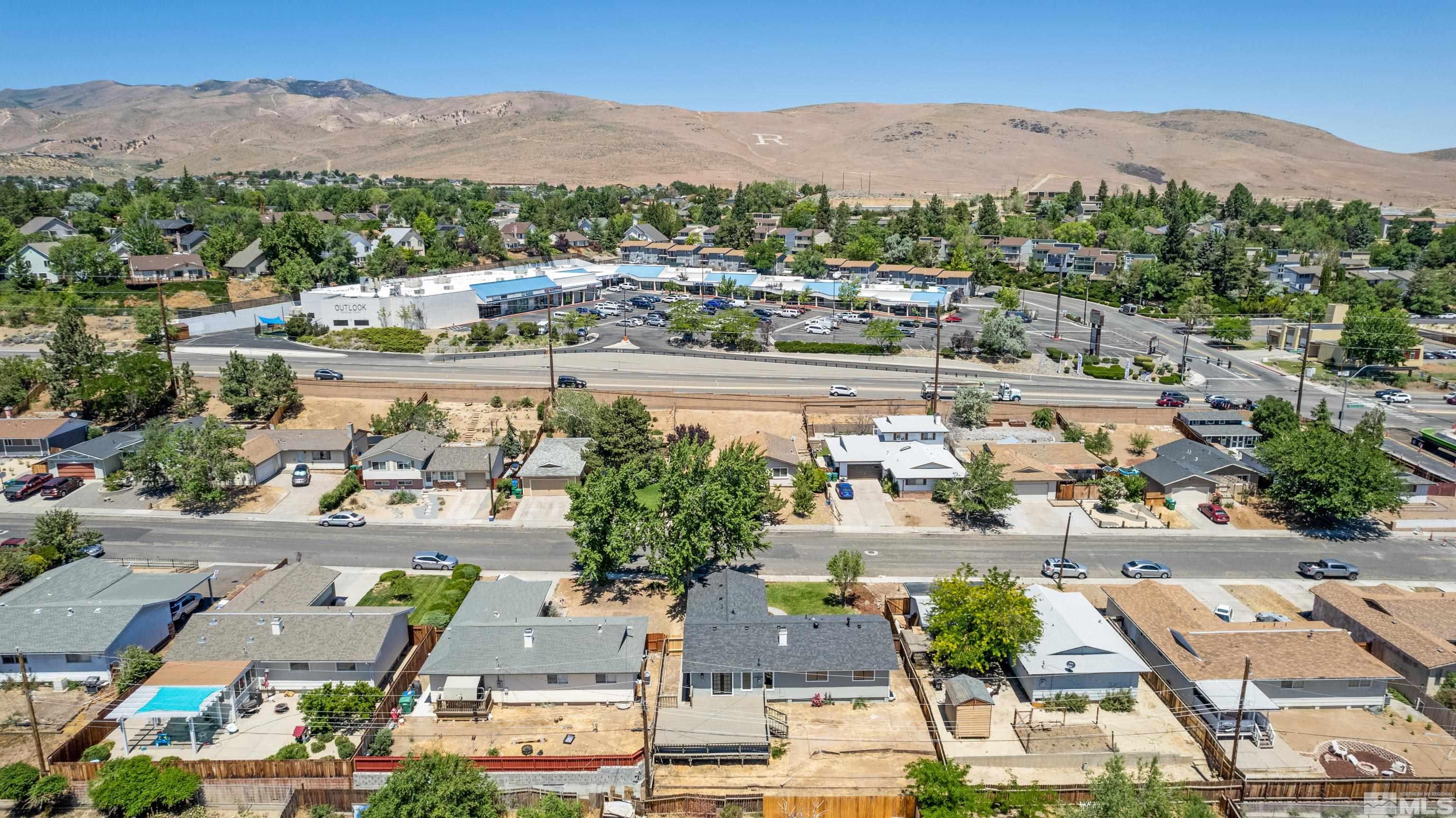 3380 Bryan Street Reno, NV 89503 - Photo 14 of 40 an aerial view of residential houses with outdoor space