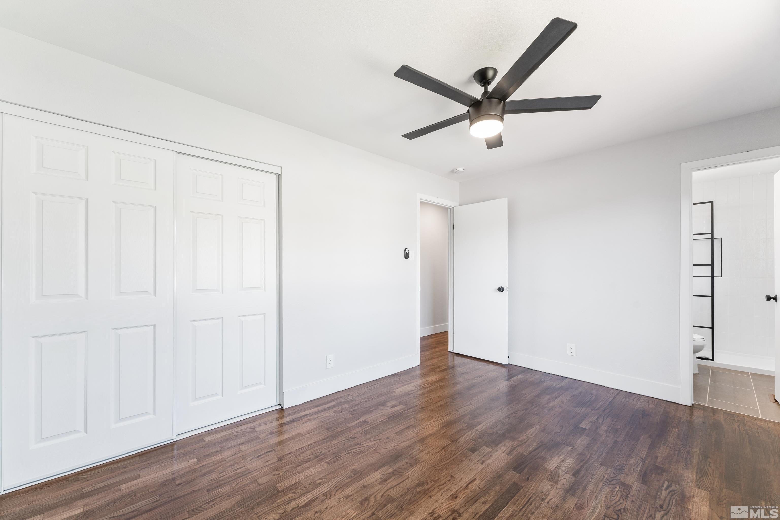 3380 Bryan Street Reno, NV 89503 - Photo 31 of 40 a view of a ceiling fan with wooden floor