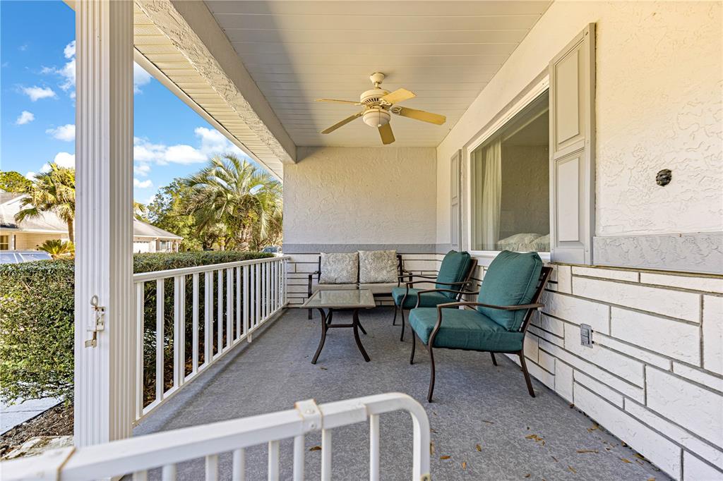 8962 Southwest 97th Street, Unit D Ocala, FL 34481 - Photo 36 of 56 a view of balcony with furniture