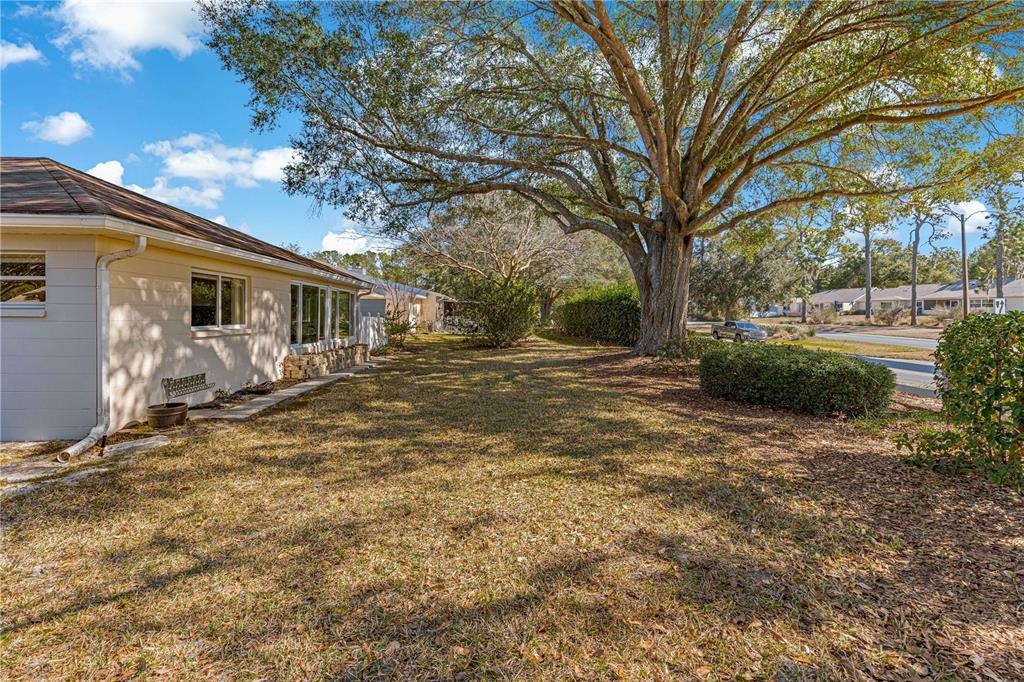 8962 Southwest 97th Street, Unit D Ocala, FL 34481 - Photo 41 of 56 a view of a yard with a house and a tree
