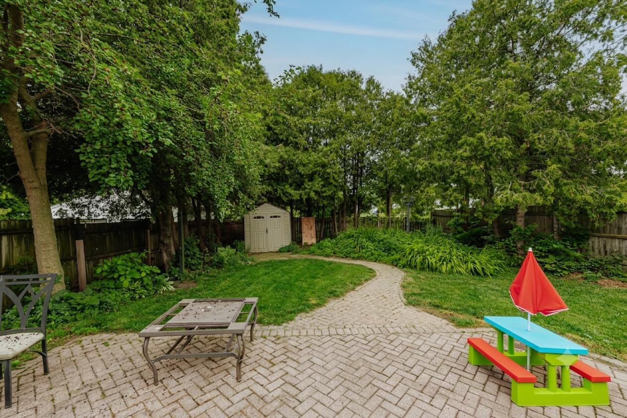 113 South Milwaukee Street Fredonia, WI 53021 - Photo 20 of 29 private backyard