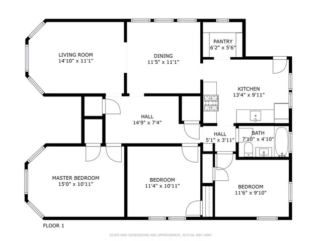 $3,200 | 75 Forest Hills Street, Unit 3, Boston, MA 02130