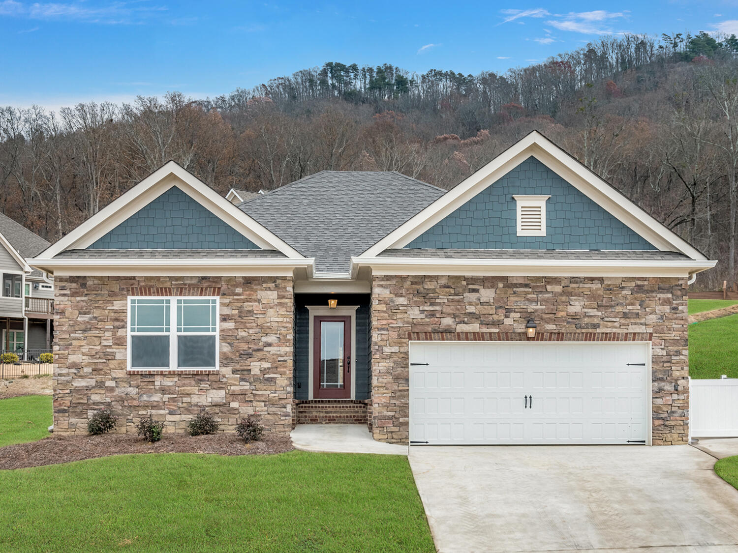 7142 Tailgate Loop, Unit 15 Ooltewah, TN 37363 - Photo 1 of 18 Stock Photo Home under construction