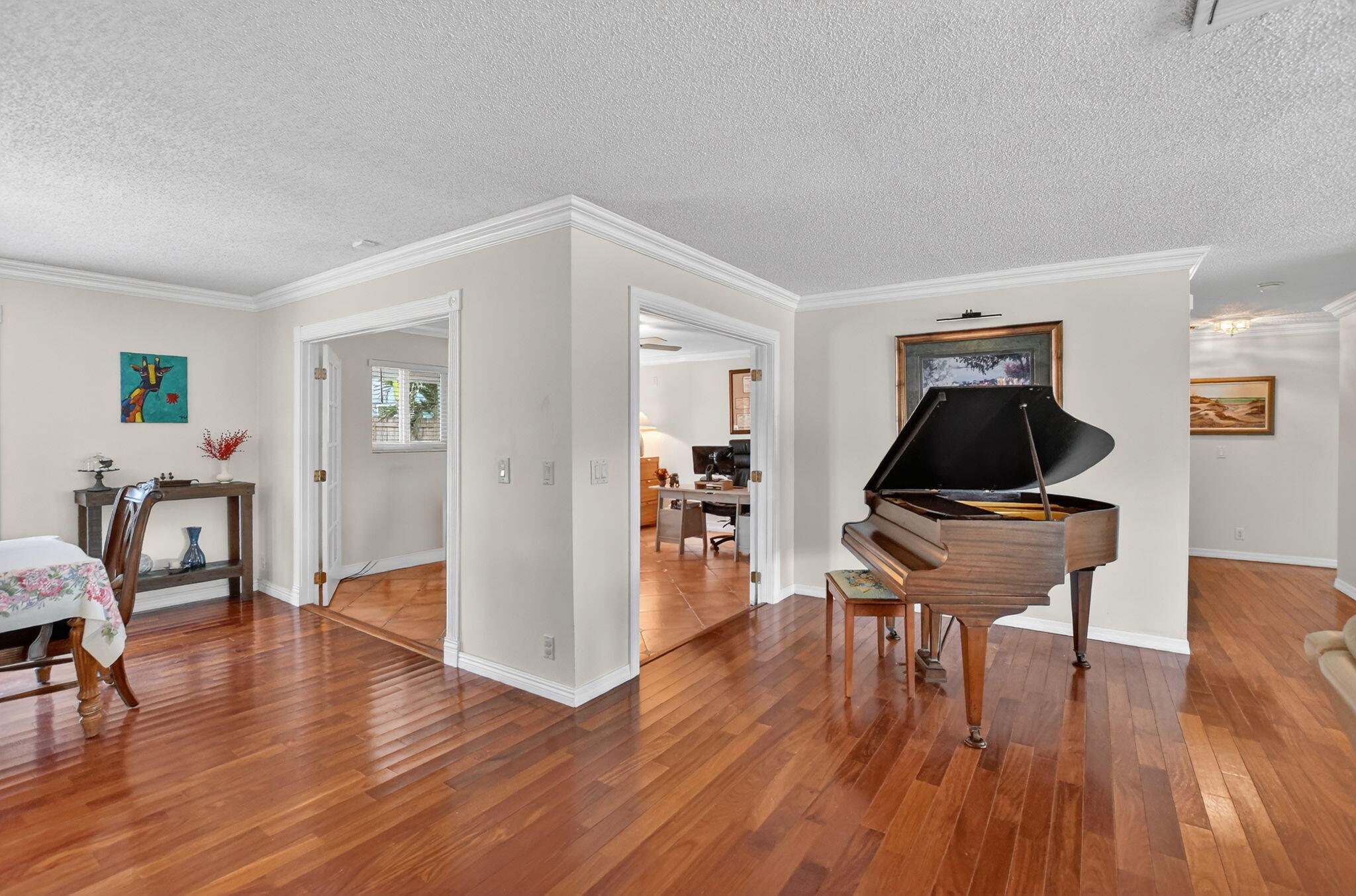 1311 Southwest 14th Avenue Boca Raton, FL 33486 - Photo 14 of 54 a living room with furniture and a wooden floor