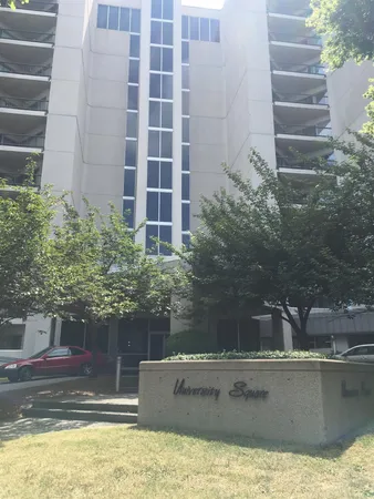 a view of fountain in middle of the house