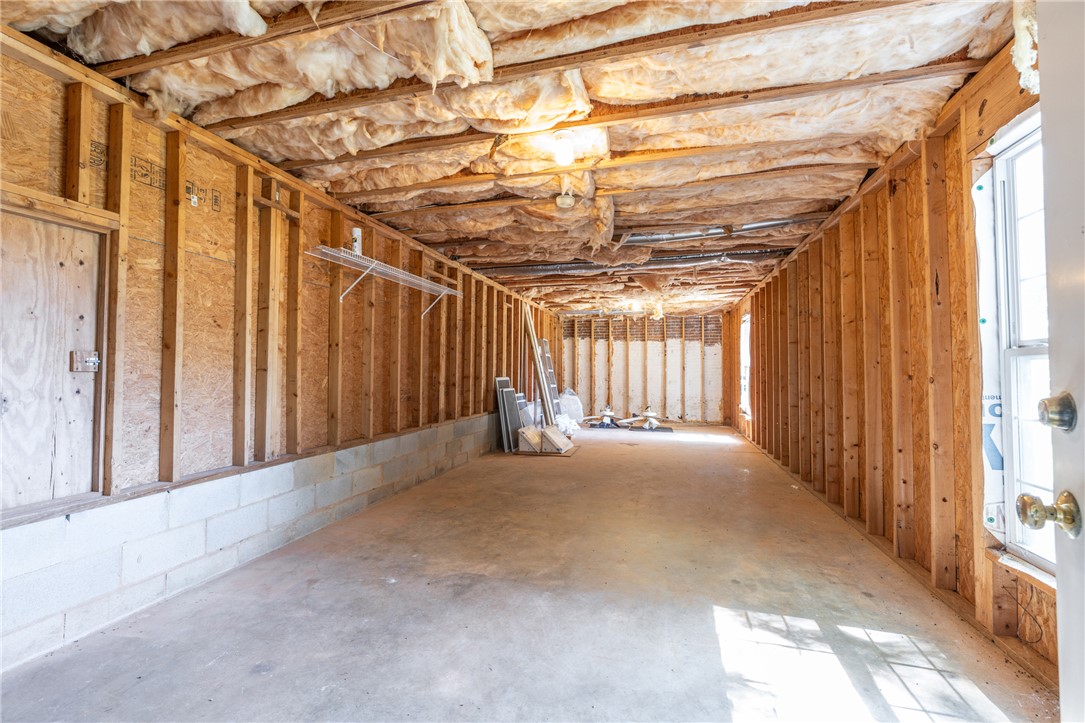 110 Brookstone Way Central, SC 29630 - Photo 36 of 46 Unfinished basement space offering versatile potential for future customization and expansion.