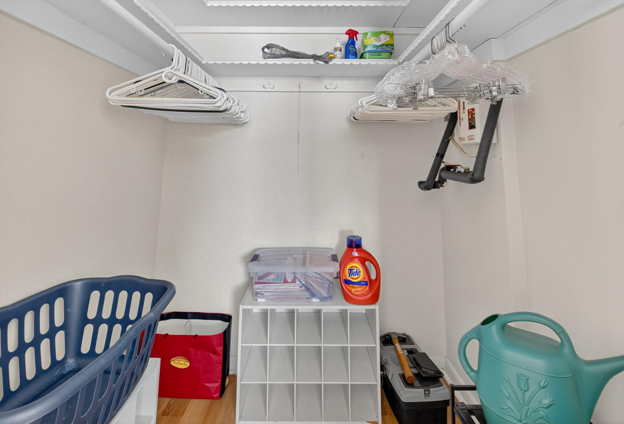 5505 North Ocean Boulevard, Unit 8204 Ocean Ridge, FL 33435 - Photo 26 of 47 a view of storage and utility room with racks on the wall