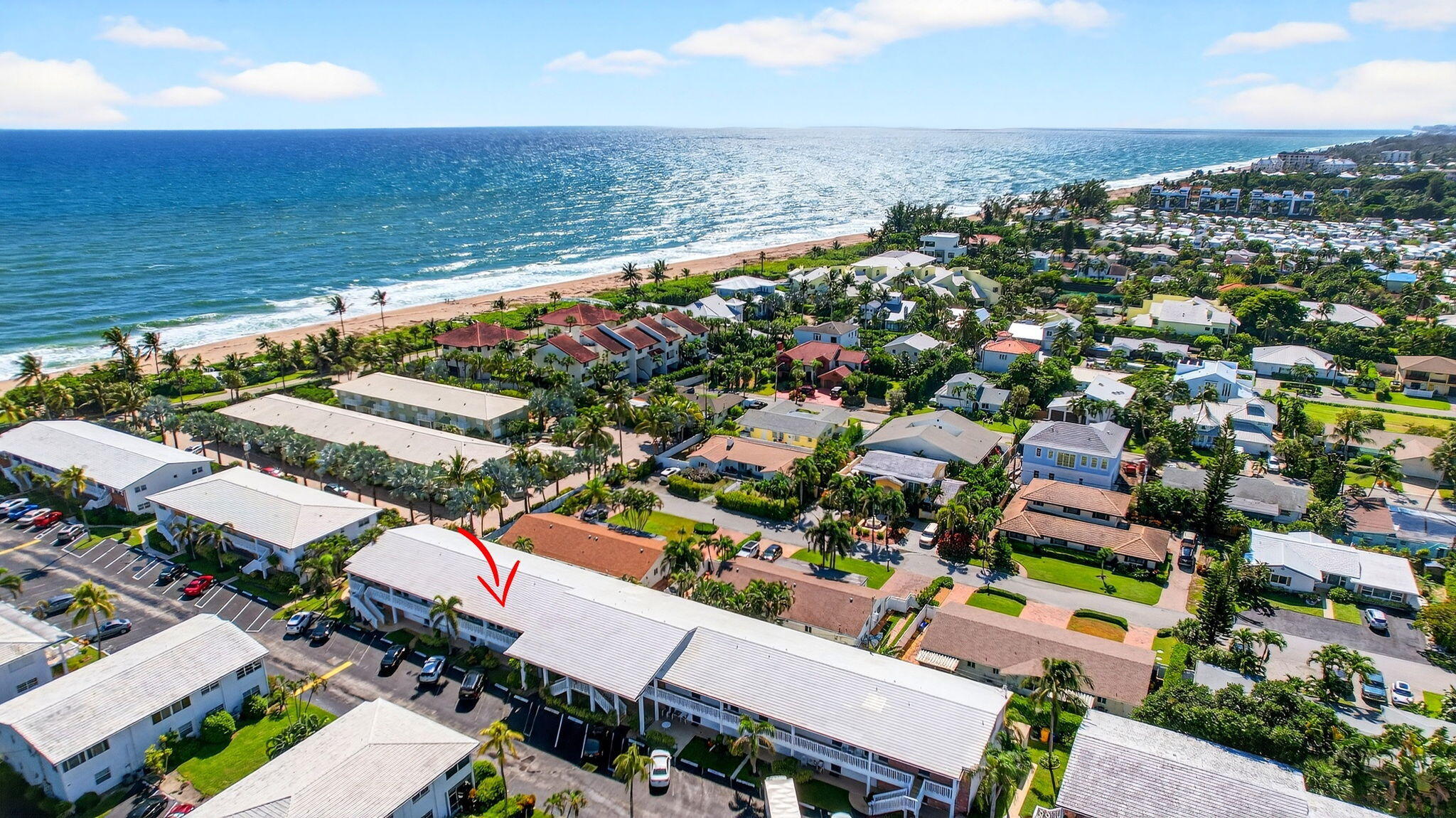 5505 North Ocean Boulevard, Unit 8204 Ocean Ridge, FL 33435 - Photo 31 of 47 an aerial view of residential houses with outdoor space