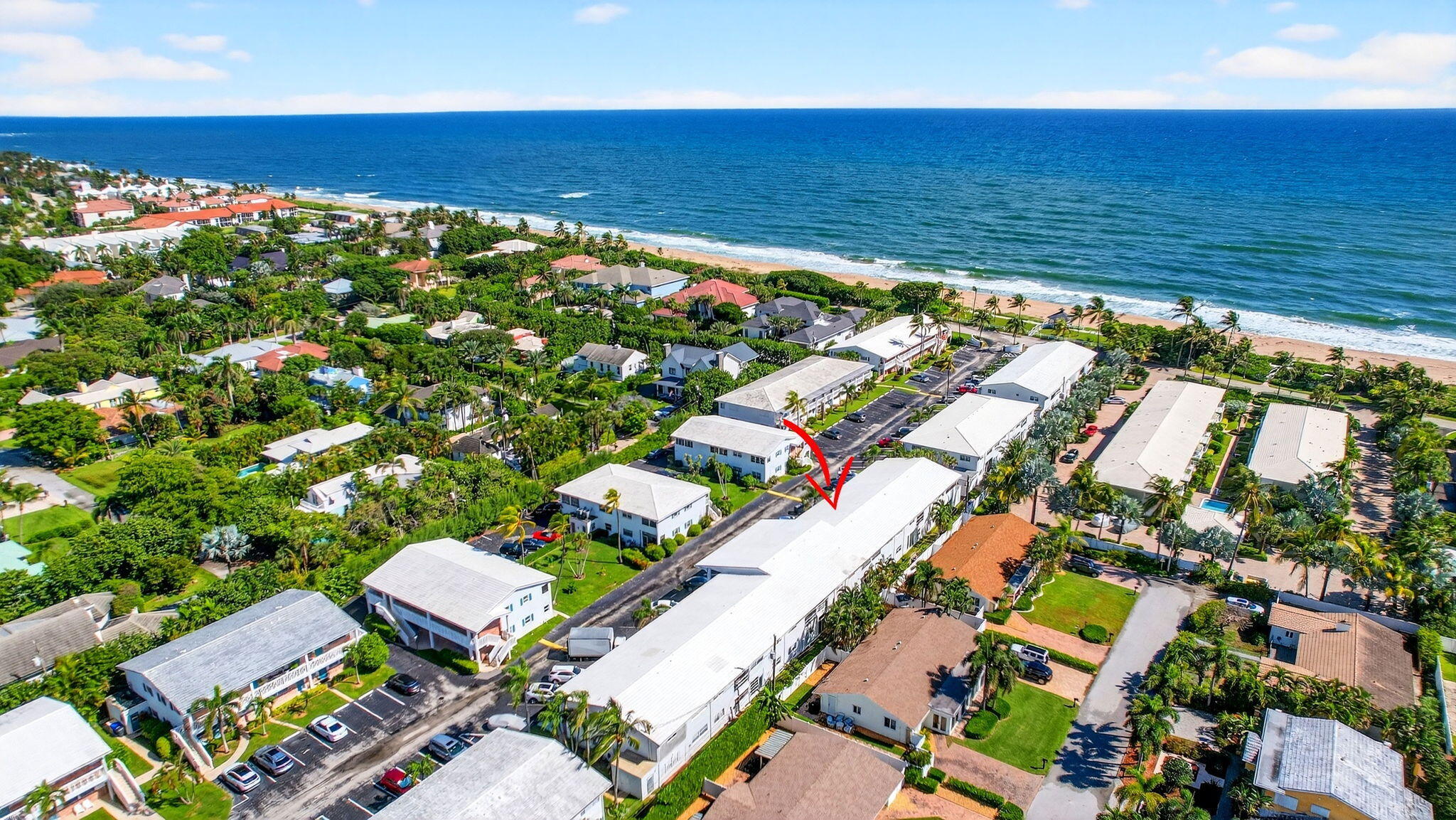 5505 North Ocean Boulevard, Unit 8204 Ocean Ridge, FL 33435 - Photo 34 of 47 an aerial view of residential houses with outdoor space