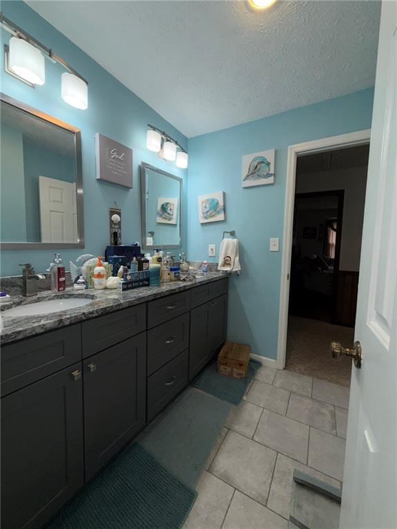 217 Babbs Mill Road Hampton, GA 30228 - Photo 28 of 39 a spacious bathroom with a double vanity sink and a mirror