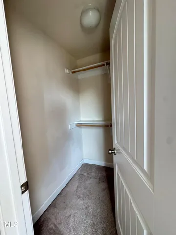 a view of a walk in closet
